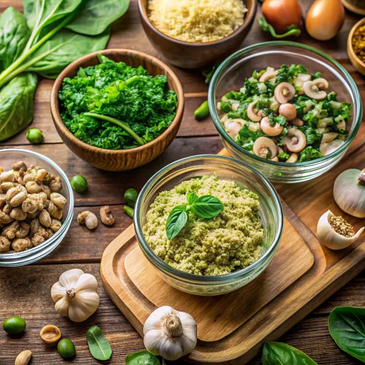 पालक और मशरूम पुलाव